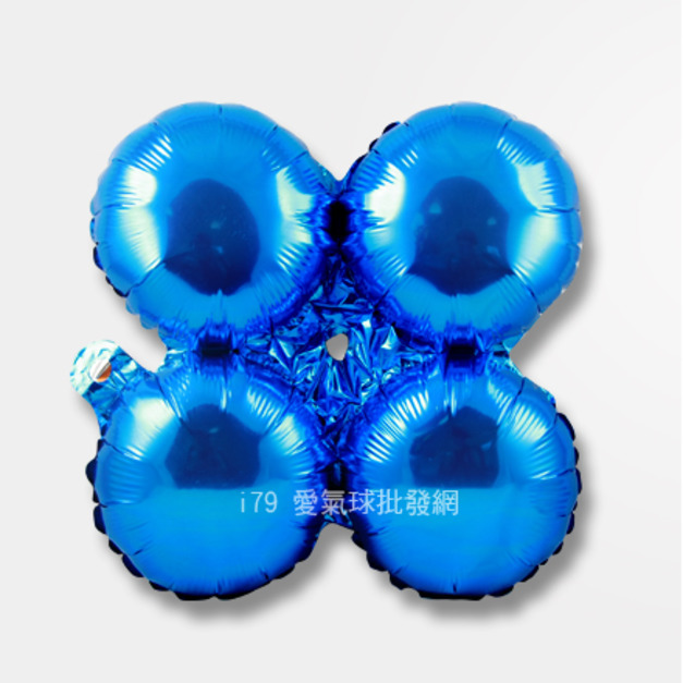 30吋四輪圓形-深藍
