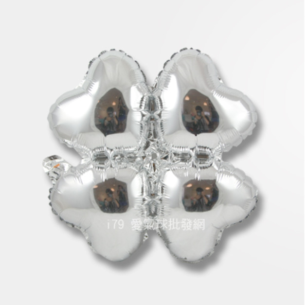 16吋四輪愛心-銀色