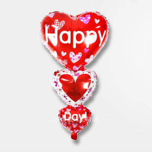 98cm愛情鋁箔氣球- HAPPY DAY