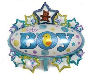 80cm 寶寶 男寶閃亮派對