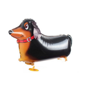 72cm散步寵物鋁箔氣球-臘腸狗