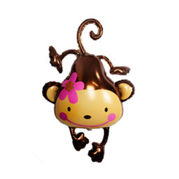 98cm可愛倒掛猴子鋁箔氣球