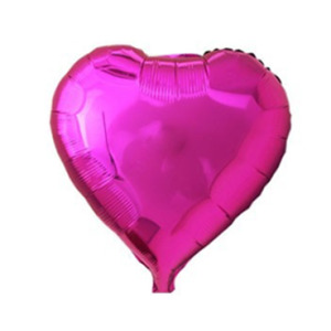 36吋愛心鋁箔球-玫紅【特賣】