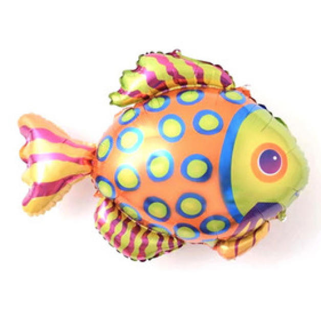 86cm 海洋系列鋁箔氣球-熱帶魚