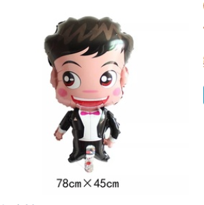 78cm 愛情鋁箔氣球-Ｑ版新郎