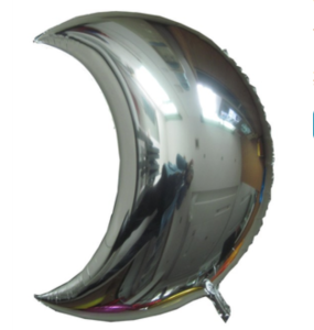 32吋素色鋁箔月亮-銀色