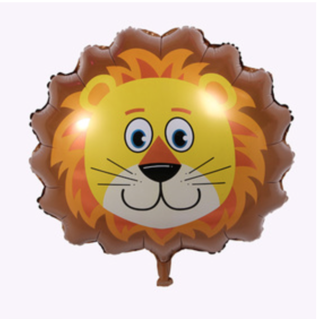 76cm 動物頭-獅子頭鋁箔氣球