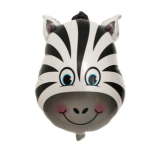 90cm 動物頭-斑馬