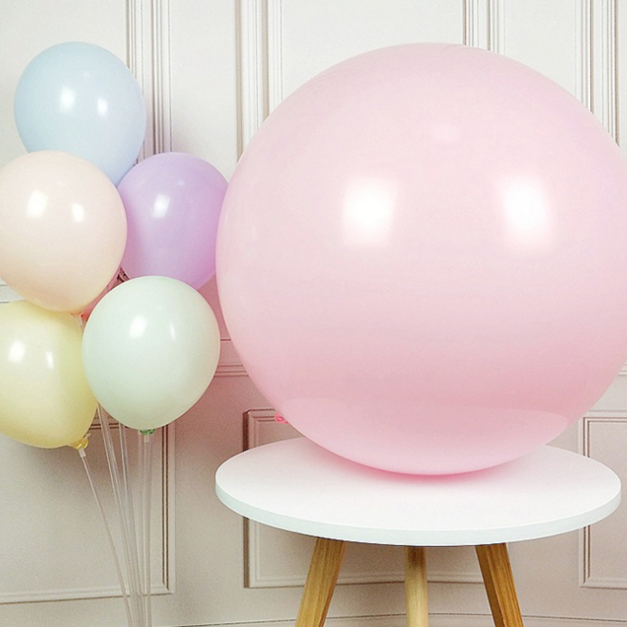 36吋圓形-標準面/馬卡粉色SR9 ( T牌 )make Pink