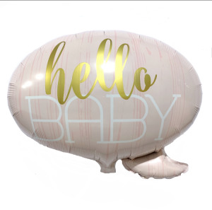 58cm 寶寶 女寶hello問候對話框