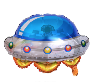 65cm生日太空飛碟鋁箔氣球
