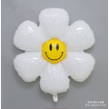 110cm韓版(大)雏菊花铝膜氣球-笑臉_1