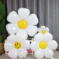 70cm韓版(中)雏菊花铝膜氣球_2