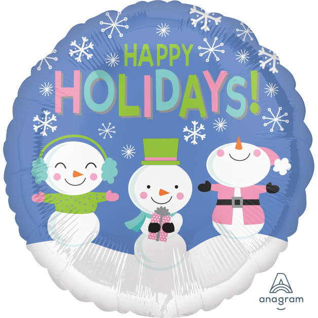 45cm聖誕節 三個小雪人【限量A牌】