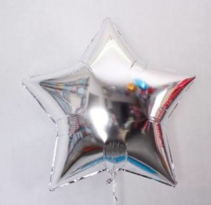 36吋五角星-銀色【A牌】限量優惠