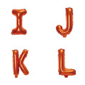 16吋橘色字母球-I.J.K.L
