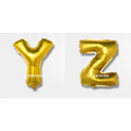 16吋金色字母球-Y.Z