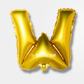 16吋金色字母球-U.V.W.X_3
