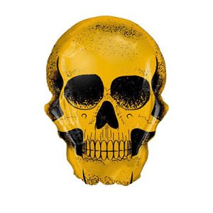 75cm 萬聖節黃金骷髏