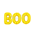 16吋金色字母萬聖節BOO