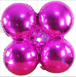 30吋四輪圓形-玫紅