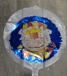 45cm 生日鋁箔氣球-蛋糕生日球