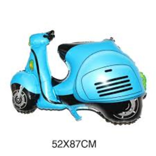 87cm藍色機車