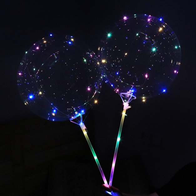 36吋 發亮波波球｜含球＋燈＋球托架（整套）