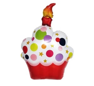 70cm  馬芬蛋糕-紅色