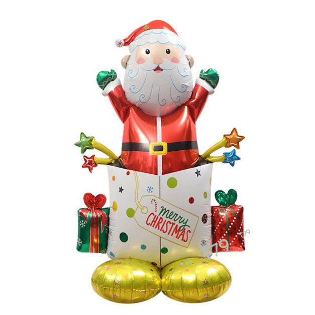120cm聖誕節 立體聖誕老人蹦禮