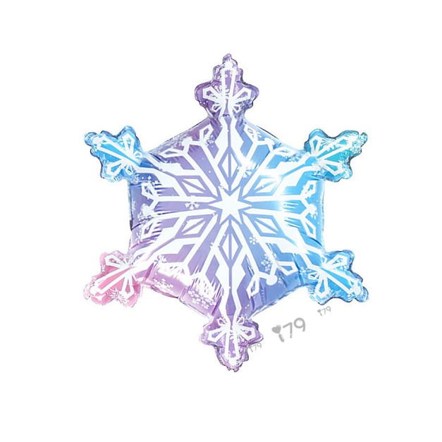 65cm聖誕節星煥雪花