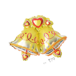 14吋 小造型鋁箔-聖誕節 鈴鐺