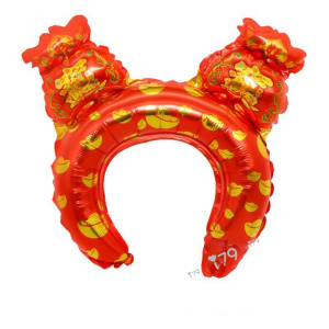 31cm 頭飾新年滿福袋