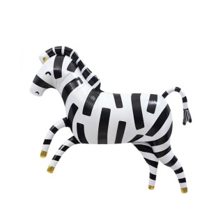 92cm 動物系列鋁箔球-斑馬