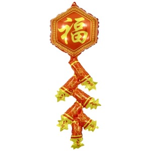 85cm新年迎春納福鞭炮