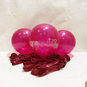 5吋圓形-標準面/透光玫紅色R17( T牌 )Translucent rose red