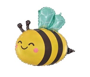 80cm 動物系列鋁箔氣球-蜜蜂