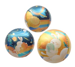 4D 中秋節嫦娥玉兔