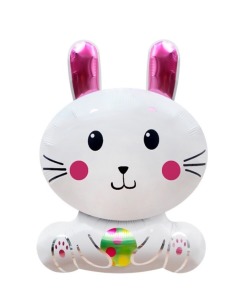 57cm 可愛動物鋁箔氣球-兔寶