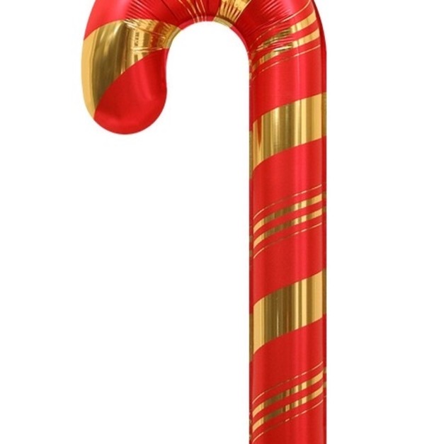 150cm聖誕節 大拐杖糖 紅