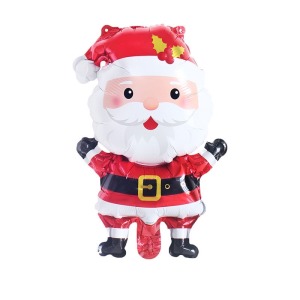 14吋 小造型鋁箔-聖誕節 聖誕老人萬歲