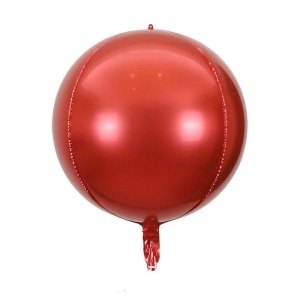 18吋4D立體圓球-紅色