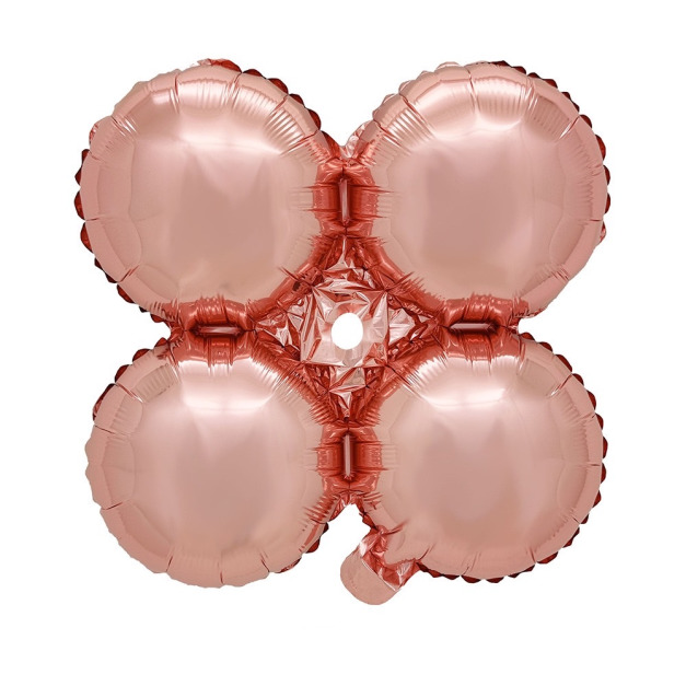 16吋四輪圓形-玫瑰金
