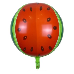 22吋4D立體圓球鋁箔氣球-西瓜