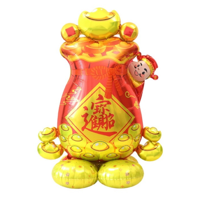 145cm新年站立 福到招財