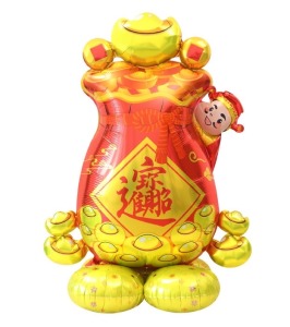 145cm新年站立 福到招財