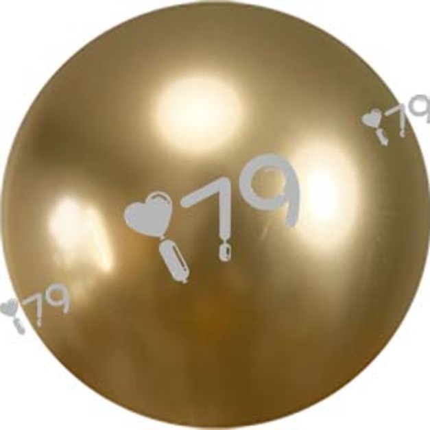 10吋圓形-金屬面鉻金色J12( 星牌 )Chrome Gold