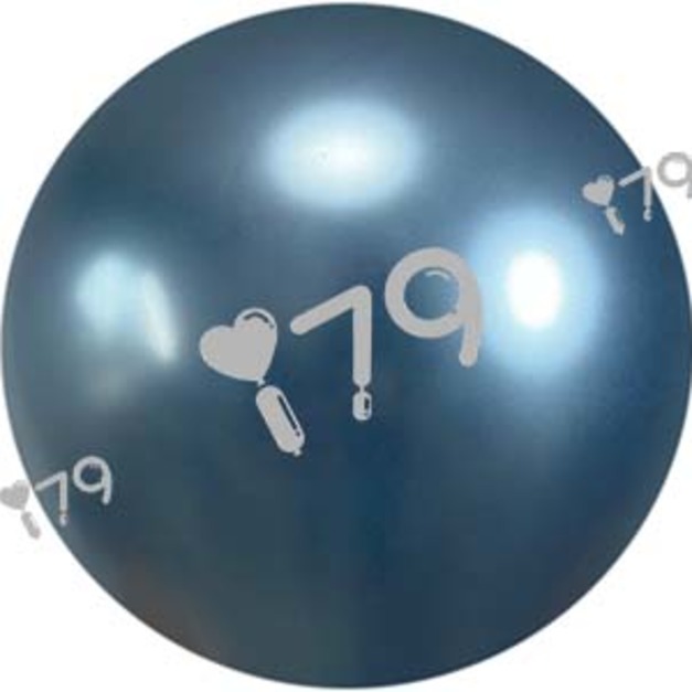 12吋圓形-金屬淺藍色J08(星牌)Metallic light blue