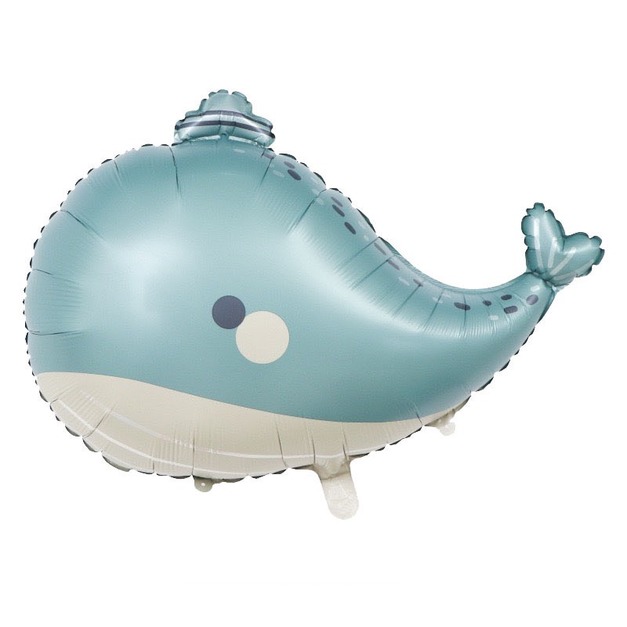 71cm 海洋系列鋁箔氣球-小鯨魚