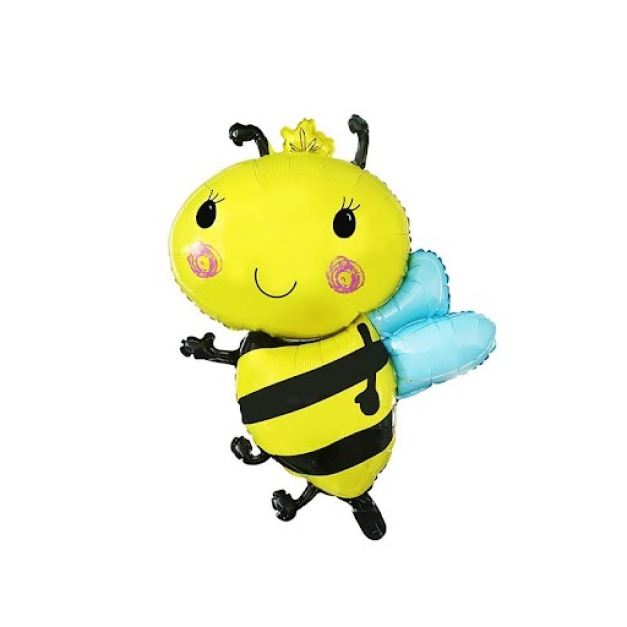90cm 動物系列鋁箔氣球-蜜蜂女王